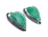 Turquoise Genuine Sterling Silver Navajo Heart Post Stud Earrings AX128097